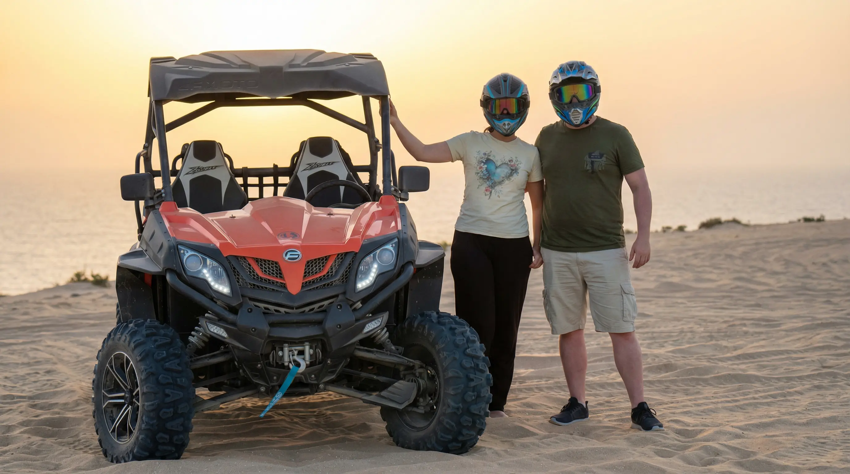 Scenic buggy ride in Agadir desert